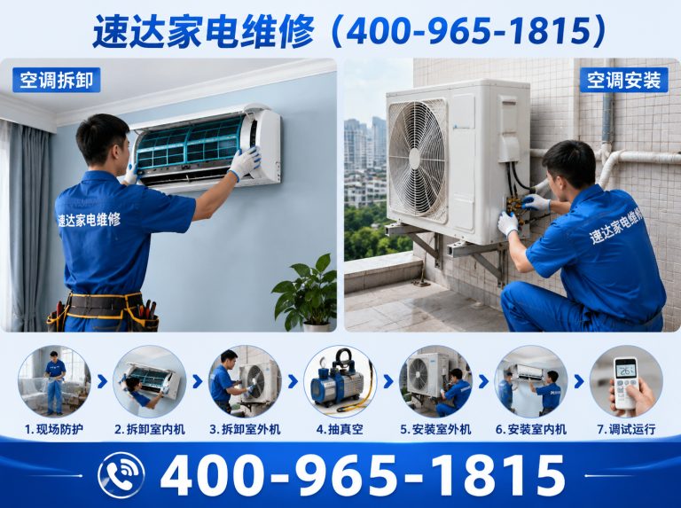 台州中央空调维修展示图